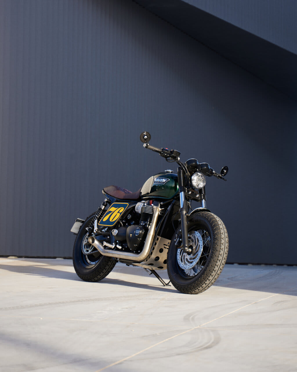triumph bonneville t100 hybrid tamarit sigma