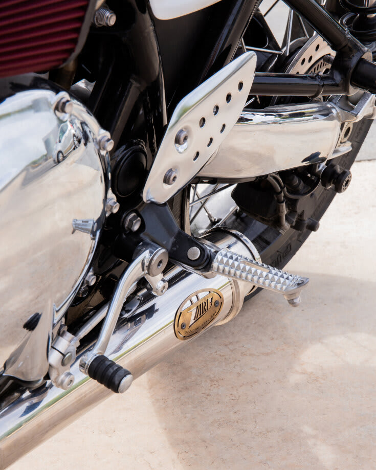 triumph thruxton 1200r cafe racer tamarit dakota graziella