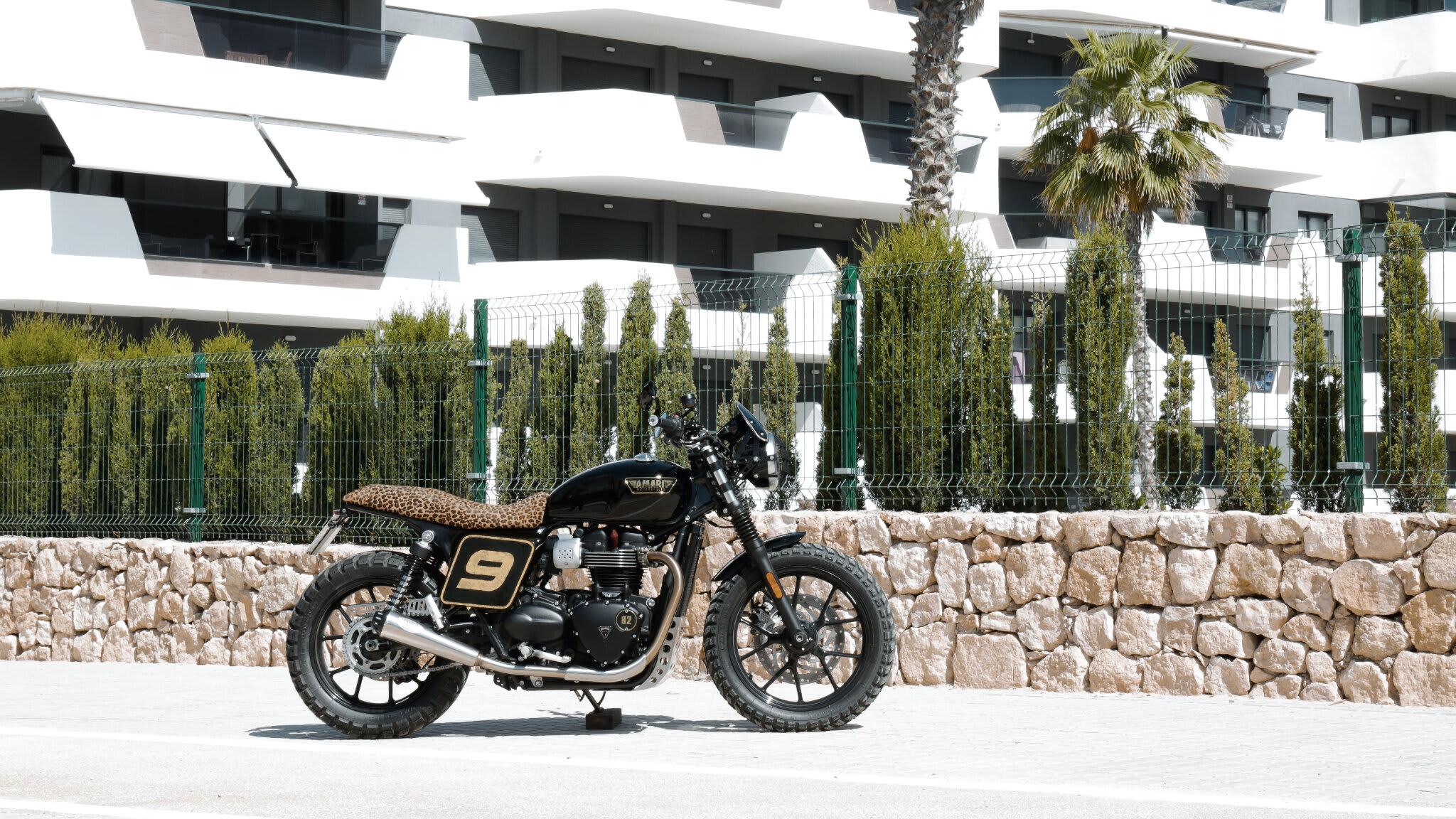 triumph bonneville t100 caferacer tamarit jbbs