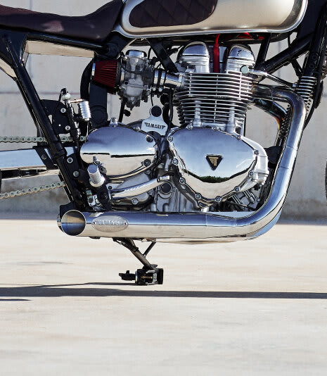 triumph bonneville t100 brat style tamarit aileen