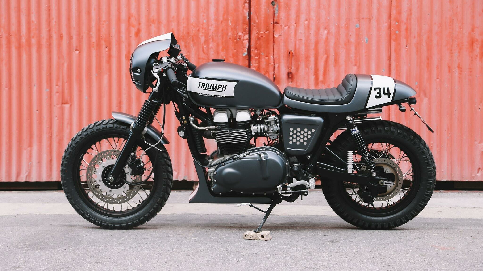 triumph thruxton 900 caferacer tamarit mr.kevin