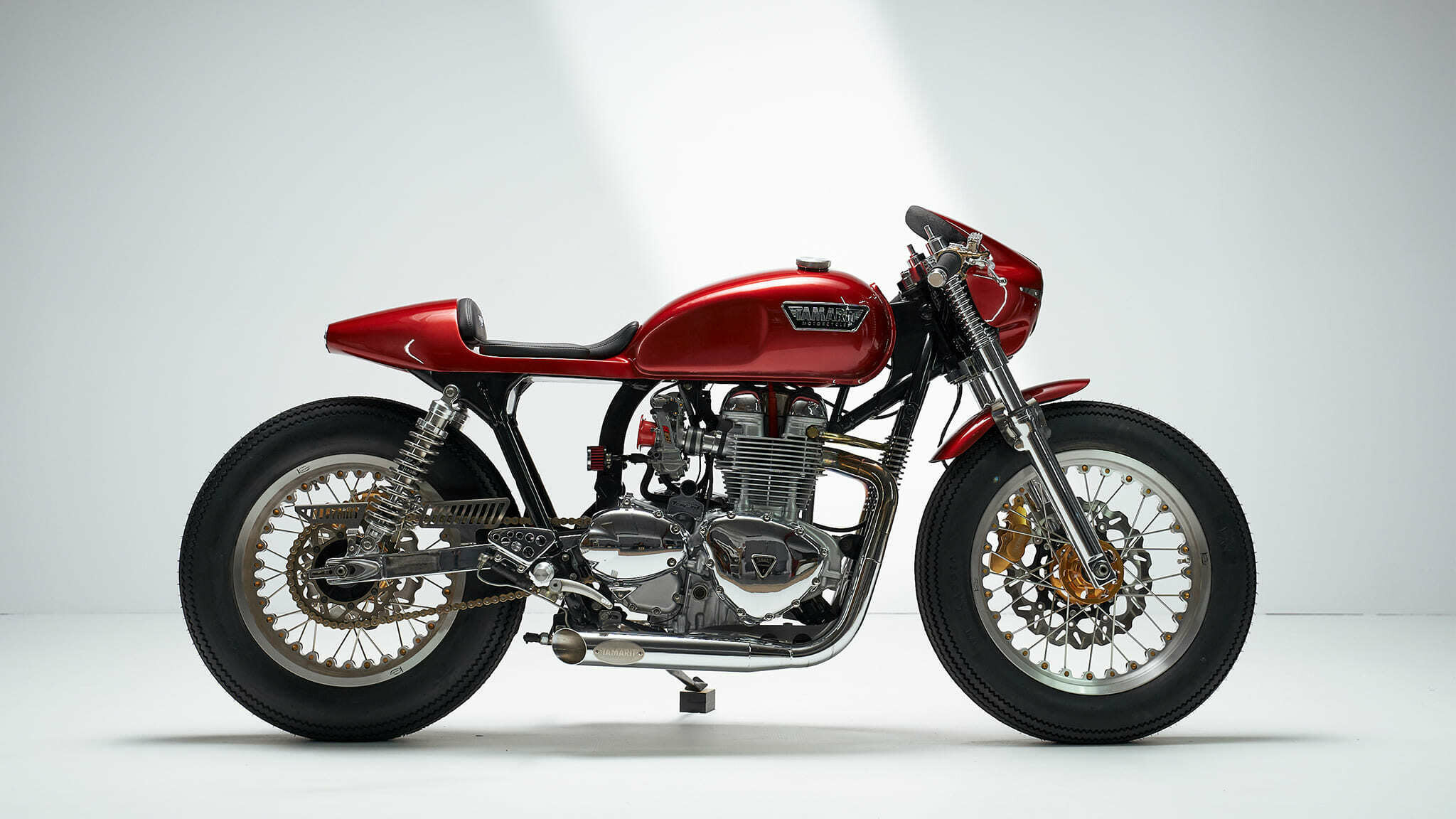 triumph thruxton 900 cafe racer gullwing x