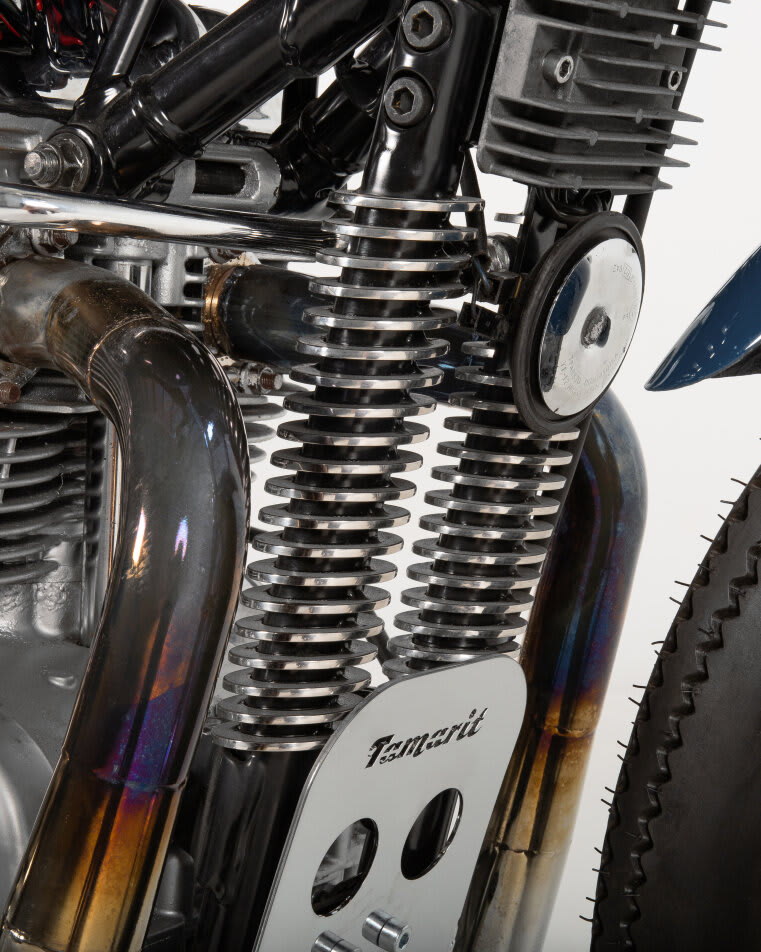 triumph thruxton 900 cafe racer tamarit gullwing x