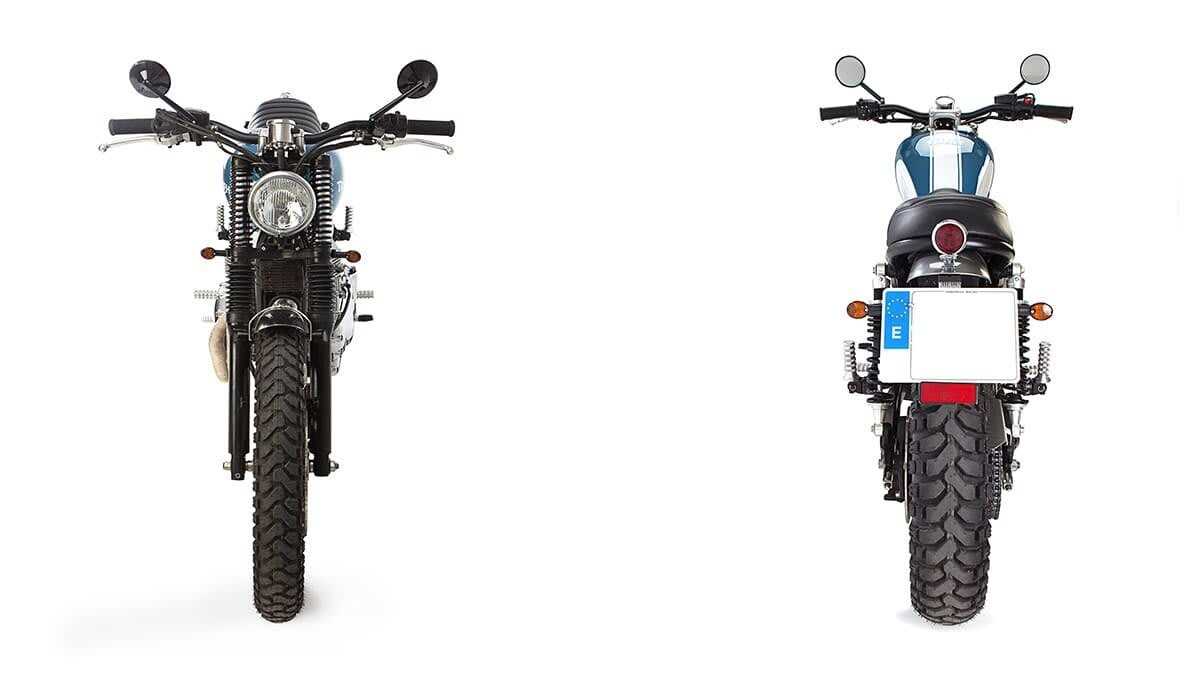 triumph bonneville t100 brat style tamarit belharra