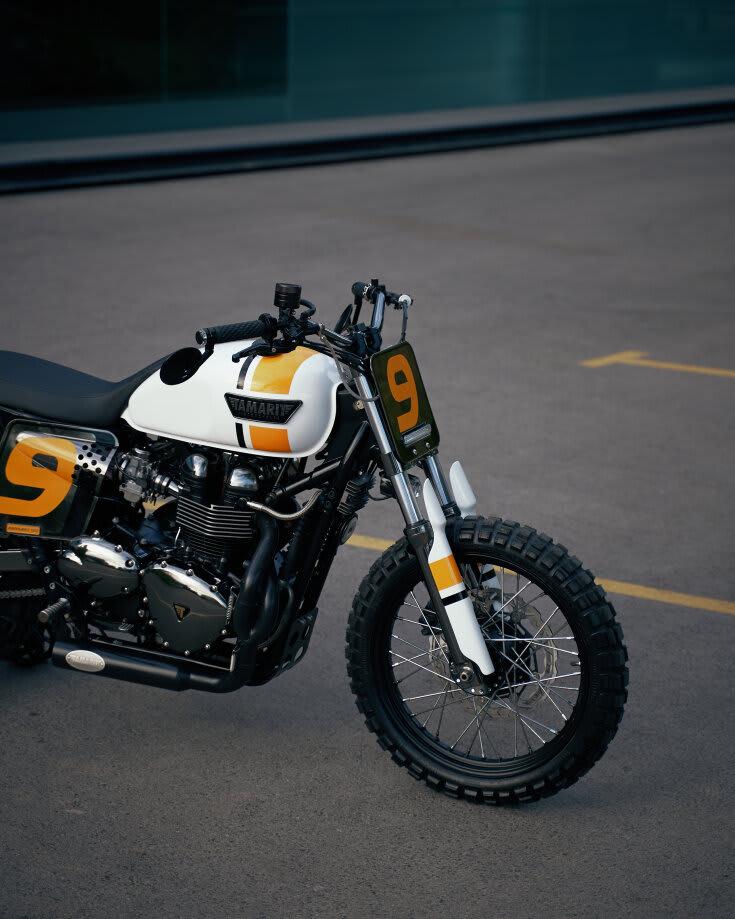 triumph bonneville t100 tracker tamarit antares