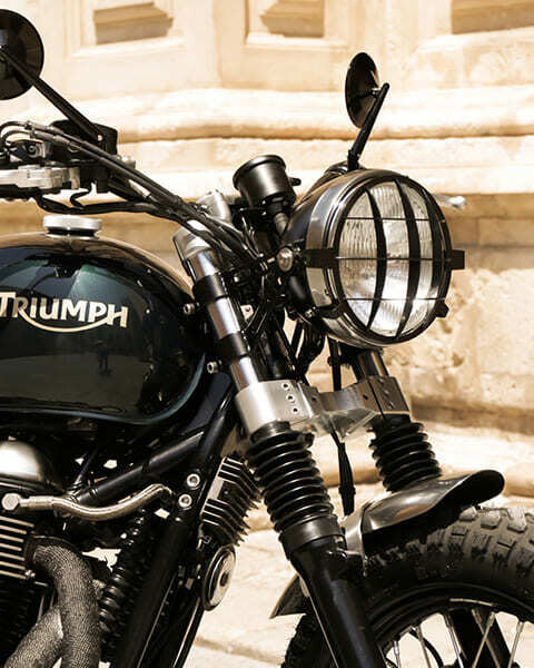 triumph speedtwin caferacer tamarit paris