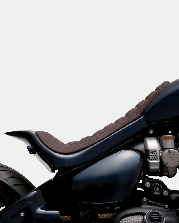 triumph thruxton 1200r cafe racer tamarit missile