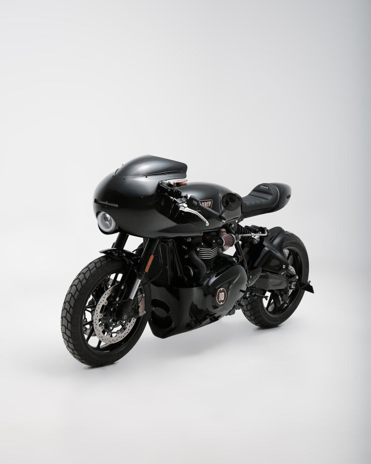 triumph thruxton 1200RS cafe racer tamarit 