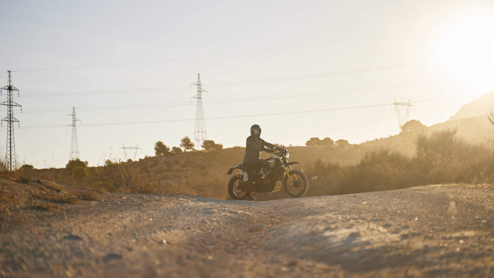 triumph street scrambler bending scrambler tamarit