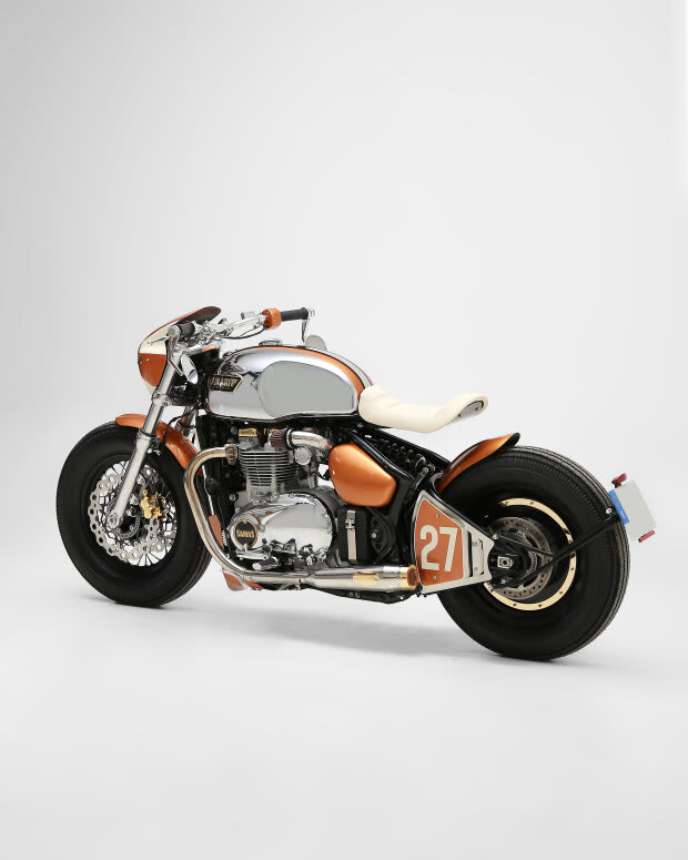 triumph thruxton 900 cafe racer thunderbird 1