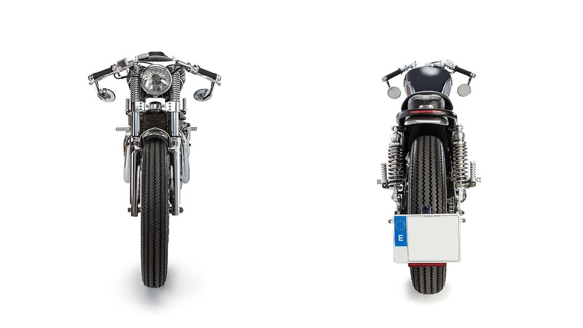 triumph thruxton 900 cafe racer tamarit rubrica