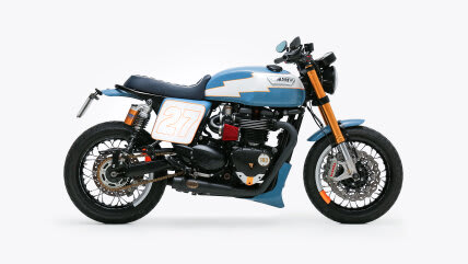 スラクストン1200R フロントフェンダー トライアンフ tamarit Triumph Thruxton 1200 R custom front fender | TMRT Motorcycles