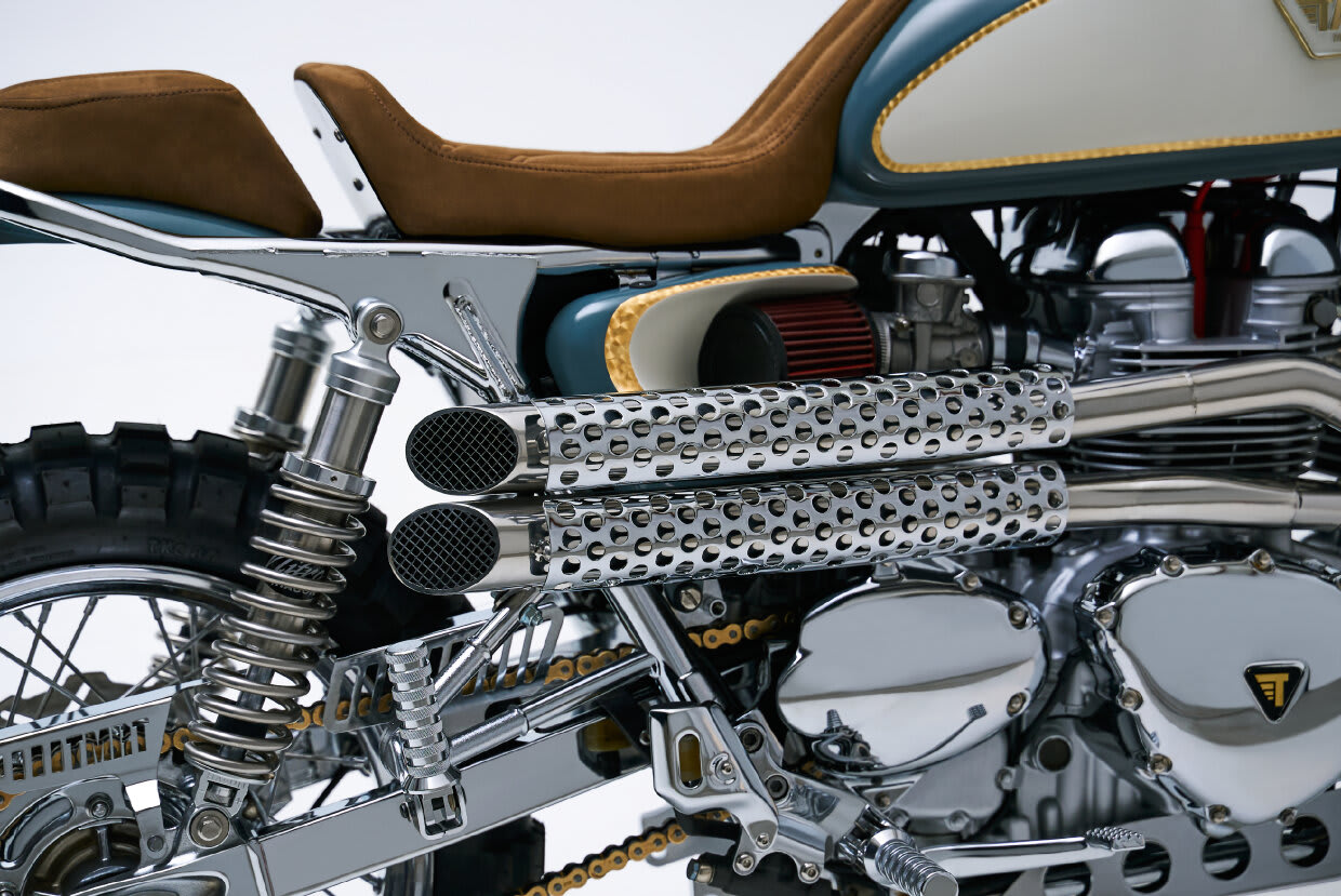 triumph bonneville t100 cafe racer tamarit circe