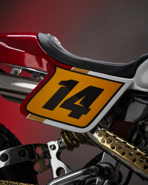triumph bonneville t100 dirt track tamarit silenzio bruna