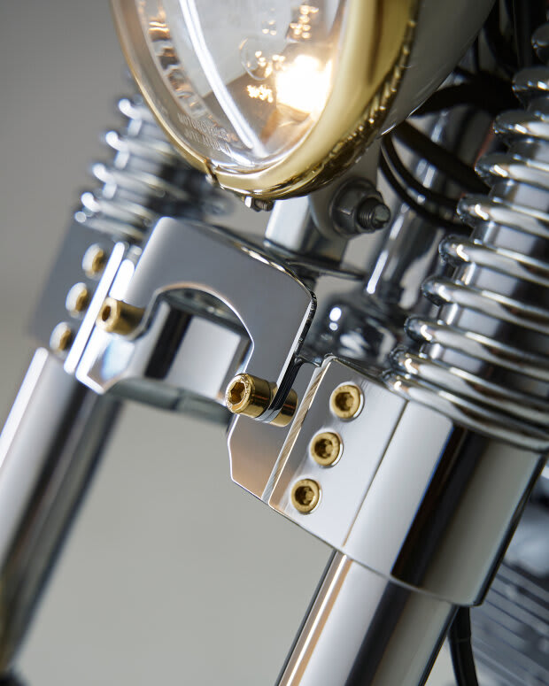 triumph thruxton 1200r cafe racer tamarit missile