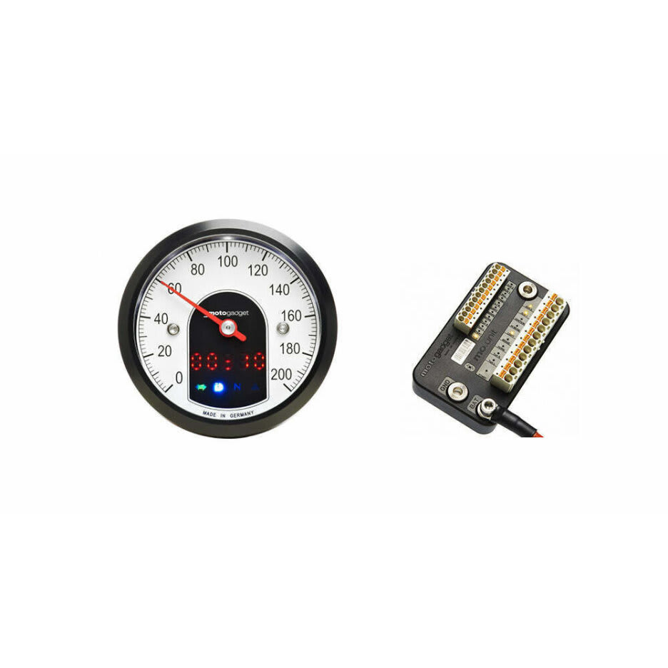 Tiny speedometer and M-TRI Ecu