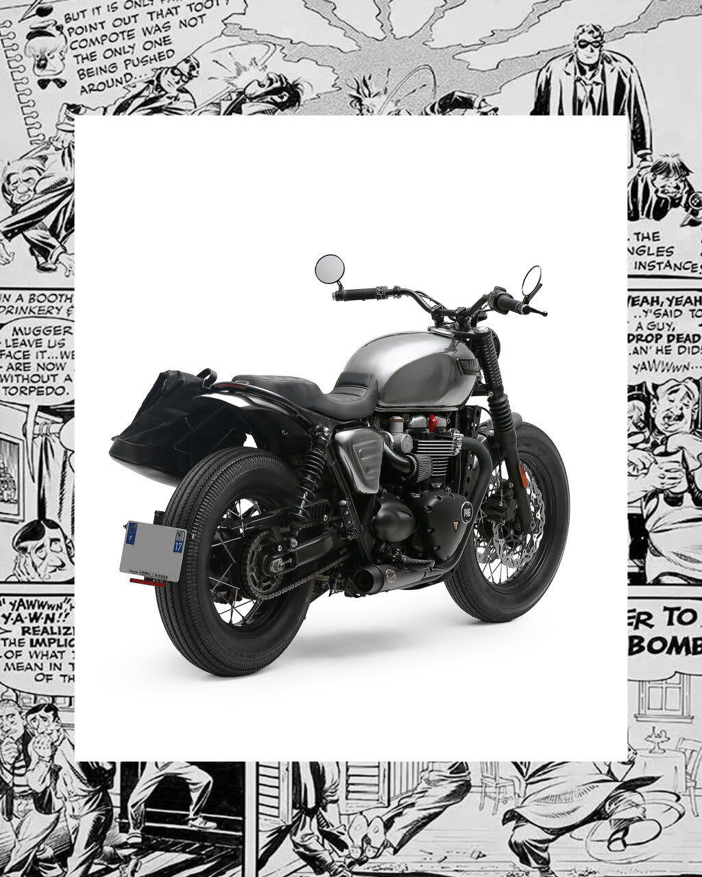 triumph bonneville t100 tracker tamarit phantom