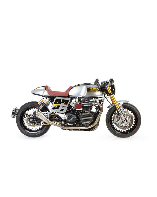 Triumph Thruxton 1200 R Cafe Racer Soberbia