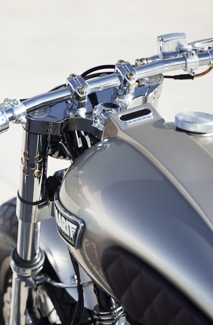 triumph bonneville t100 brat style tamarit aileen