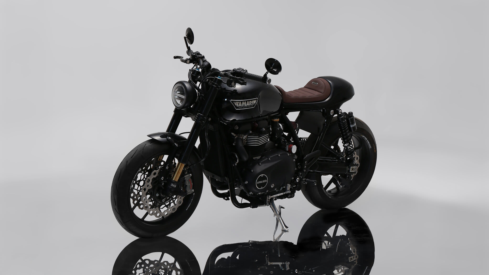 triumph speed twin caferacer tamarit alpha delta