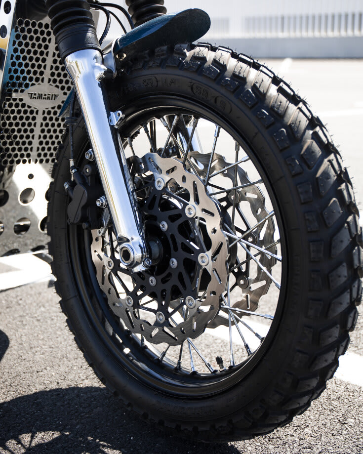 triumph bonneville t120 brat style tamarit coffee snob