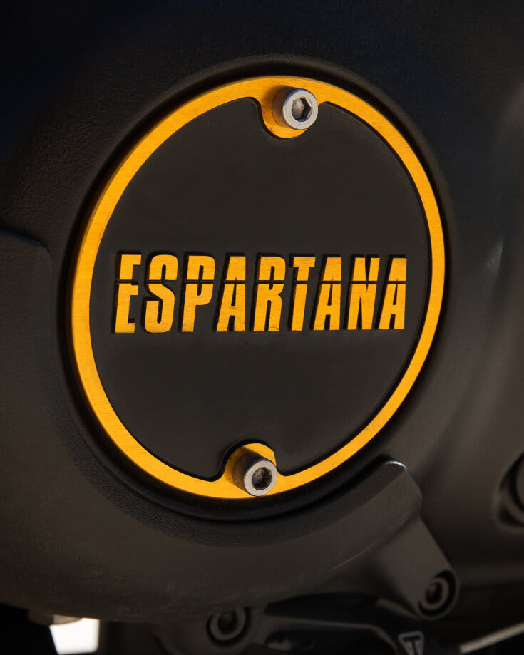 123 espartana thruxton 1200r brat style tamarit