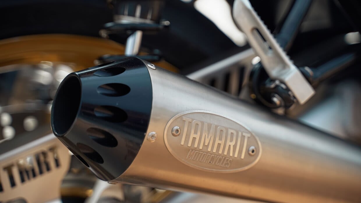 triumph speedtwin caferacer tamarit paris