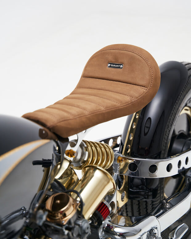 triumph bonneville t100 cafe racer tamarit black dragon