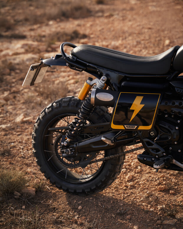 triumph street scrambler 900 scrambler style tamarit bending