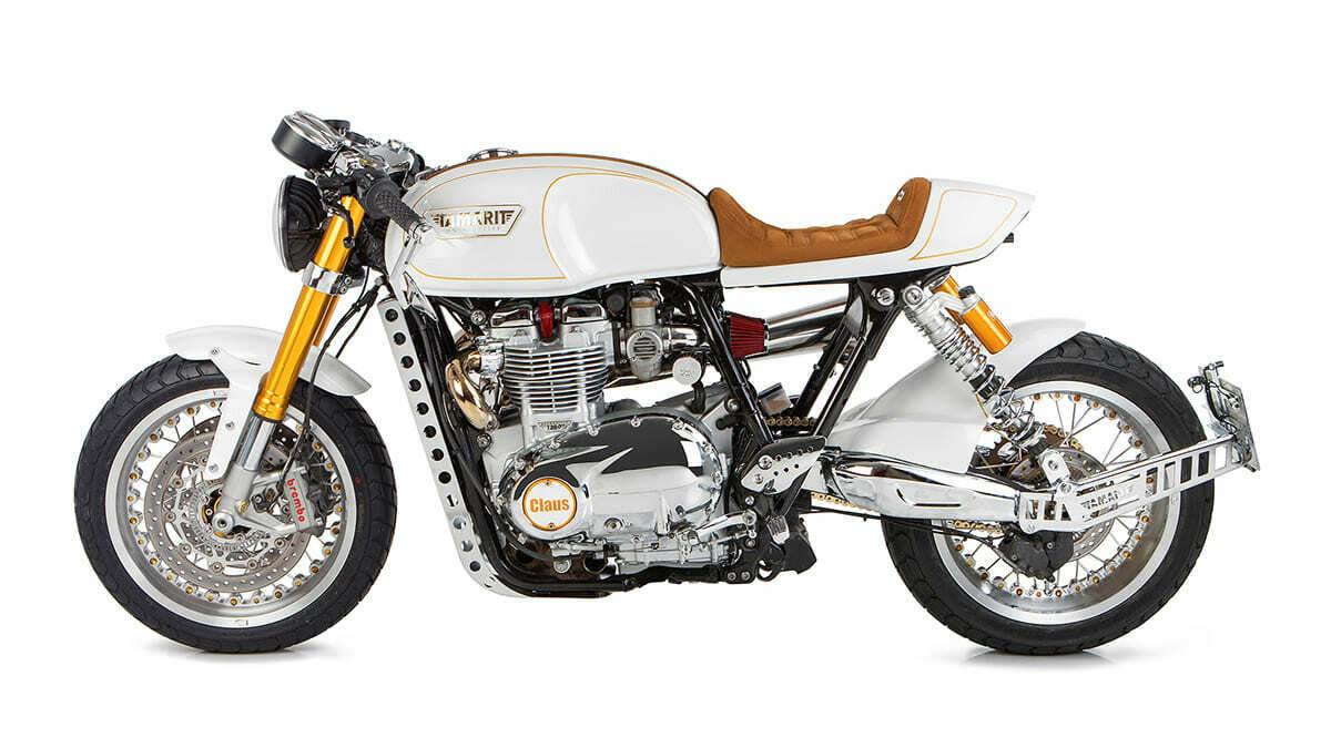 thruxton R Cafe racer tamarit claus