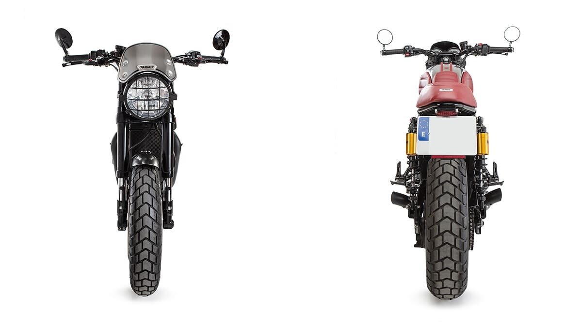 triumph thruxton 1200R cafe racer tamarit arcadia