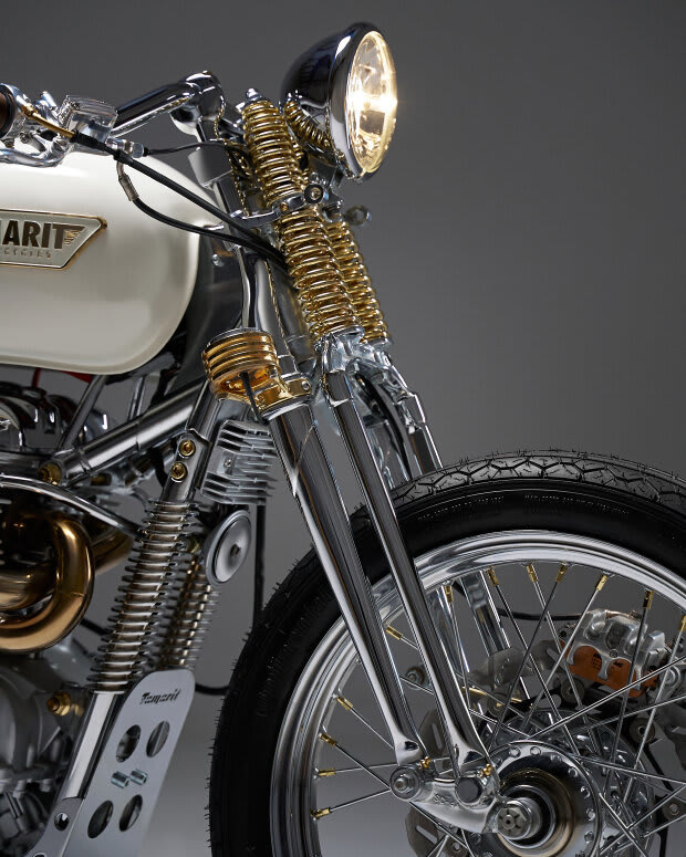 triumph bonneville t100 cafe racer tamarit circe