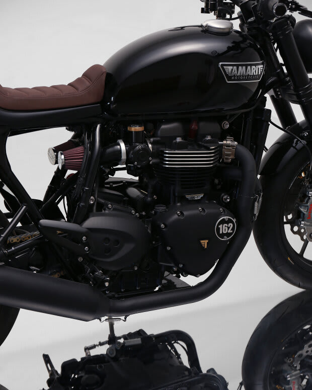 triumph speed twin caferacer tamarit alpha delta