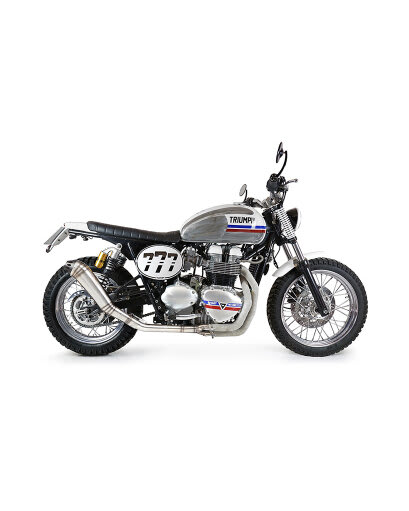 Triumph Bonneville T100 Brat Style La Virgen