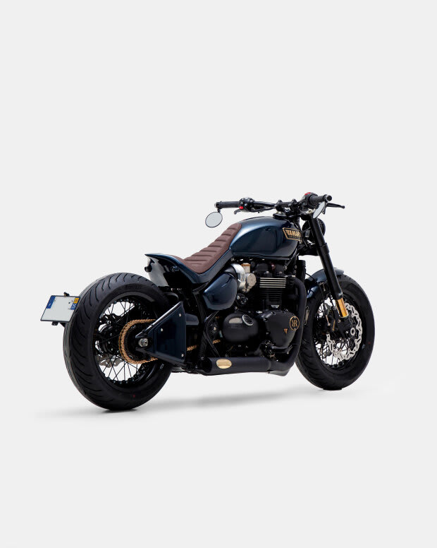 triumph thruxton 1200r cafe racer tamarit missile