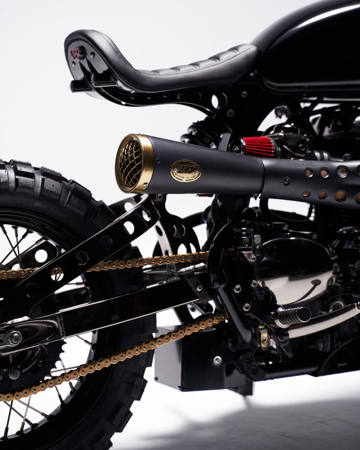 triumph bonneville t100 tracker tamarit veneno