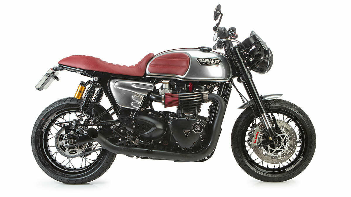 triumph thruxton 1200R cafe racer tamarit arcadia