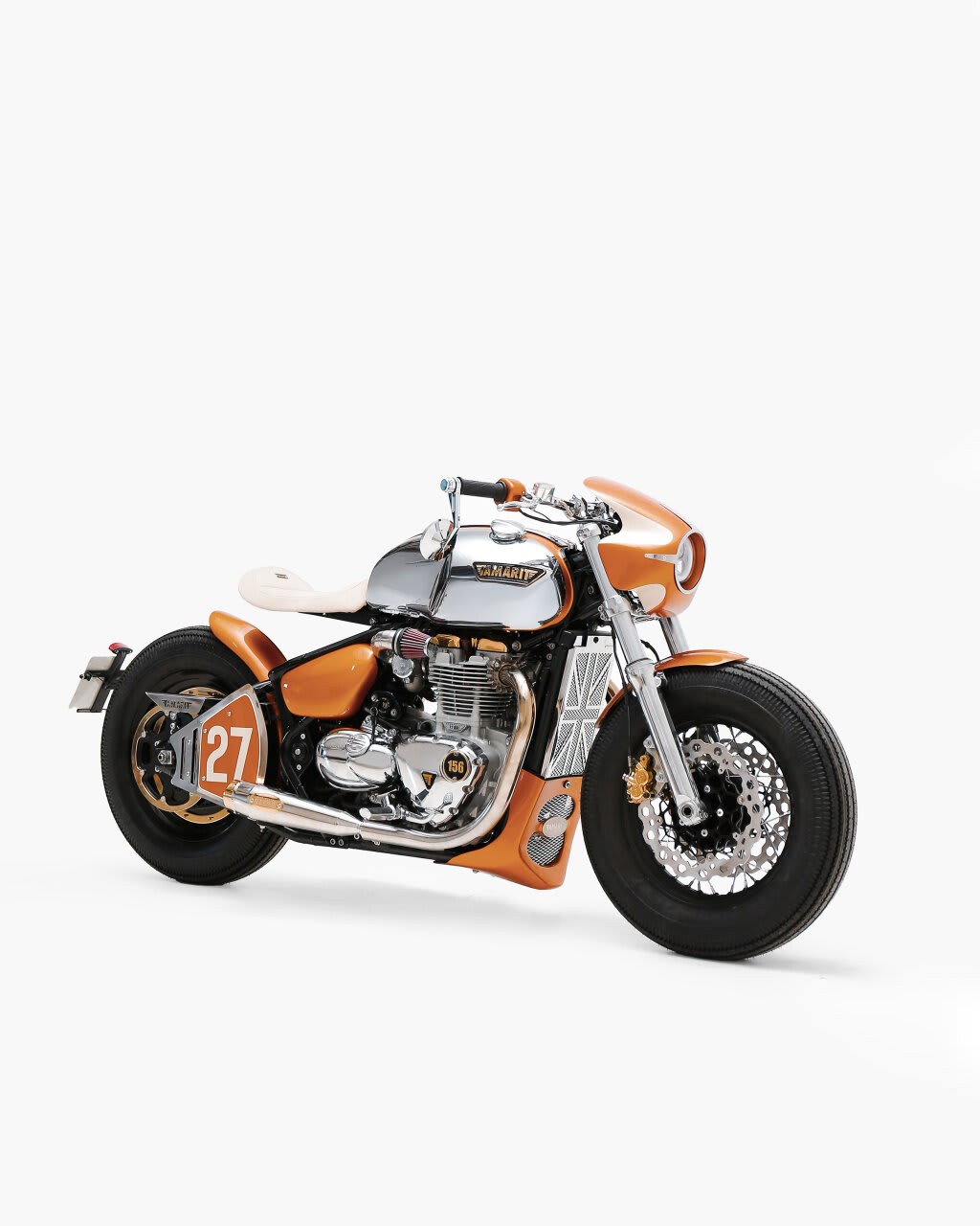 triumph speedtwin caferacer tamarit paris