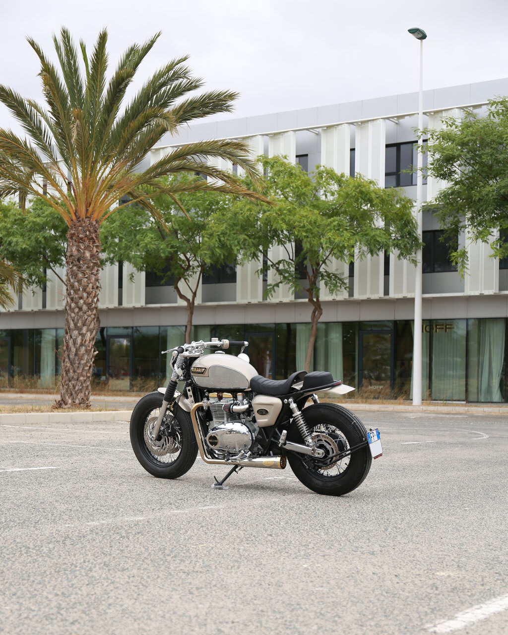 triumph bobber tamarit custom