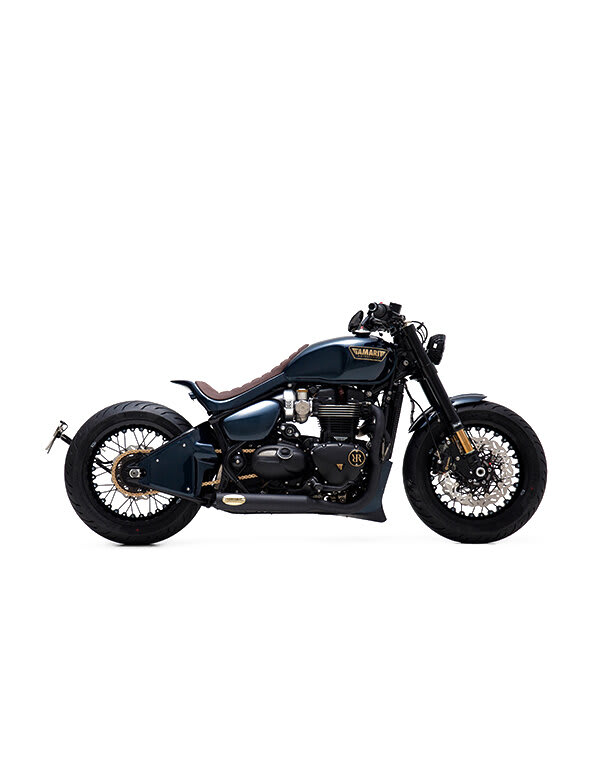 triumph bobber custom tamarit double r