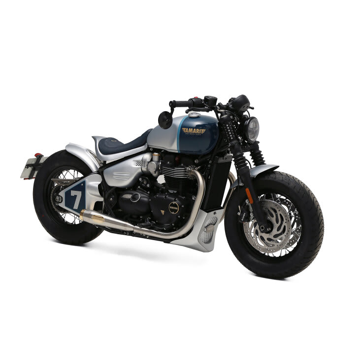 triumph bonneville t120 tamarit series londres