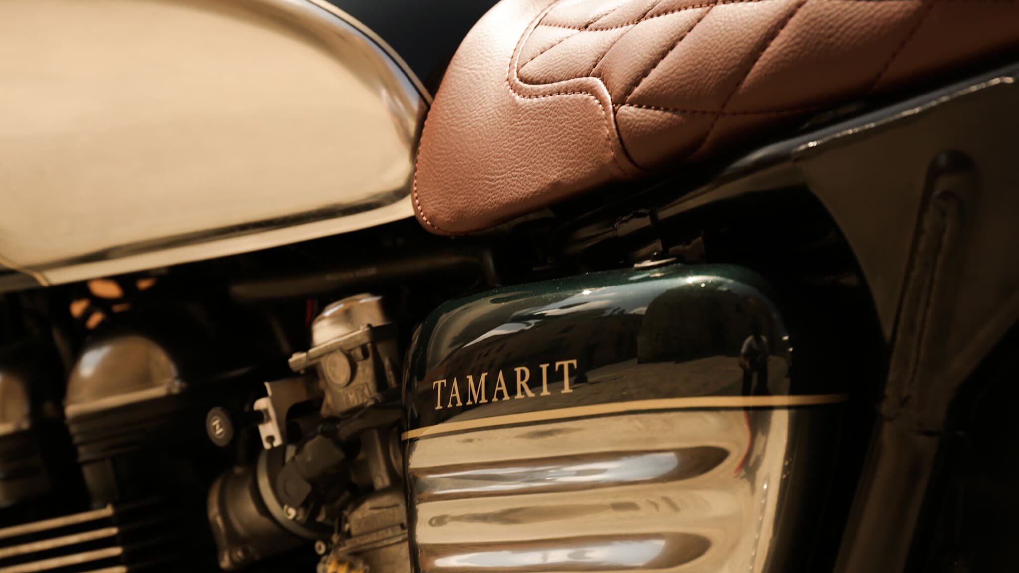 triumph bonneville t100 brat style tamarit guildford
