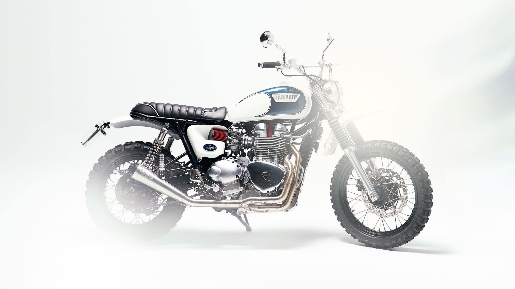 triumph thruxton 900 scrambler tamarit angel