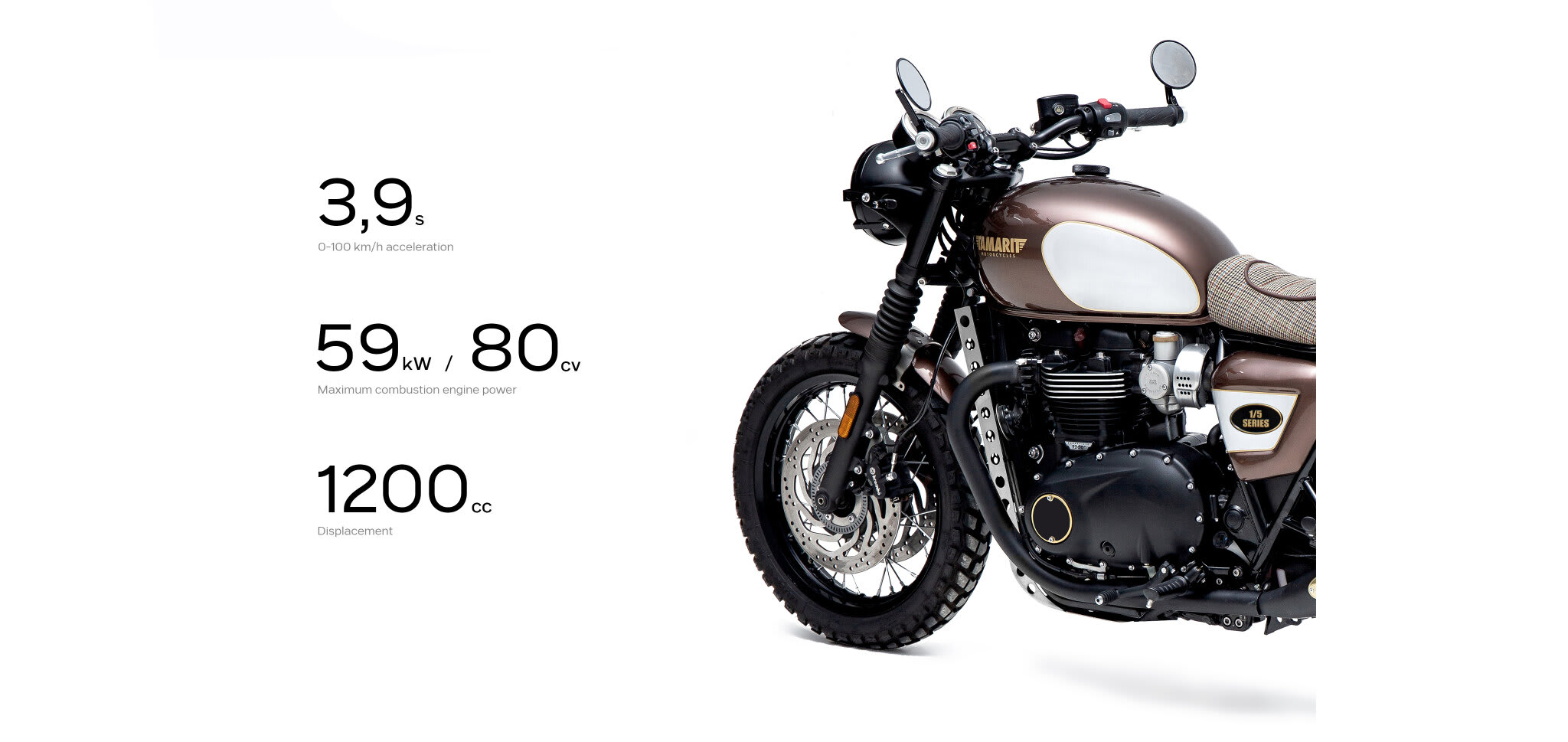 triumph bonneville t120 tamarit series londres