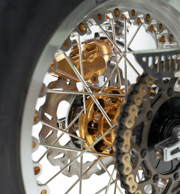 triumph thruxton 900 cafe racer tamarit gullwing x