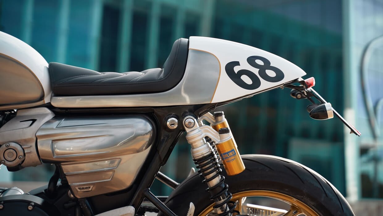 triumph speedtwin caferacer tamarit paris