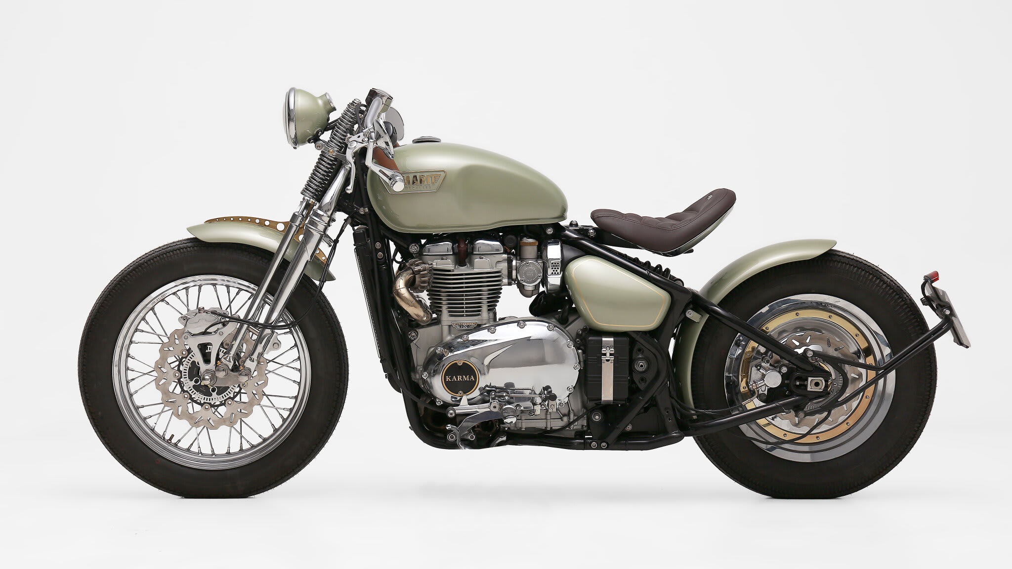 triumph thruxton 1200r cafe racer tamarit missile
