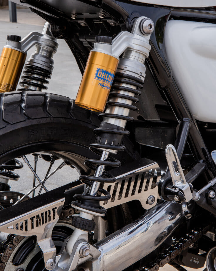 triumph thruxton 1200r cafe racer tamarit dakota graziella