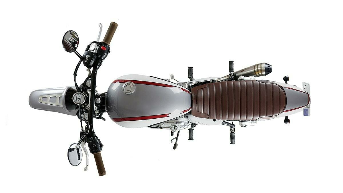 triumph bonneville t100 scrambler tamarit carmela