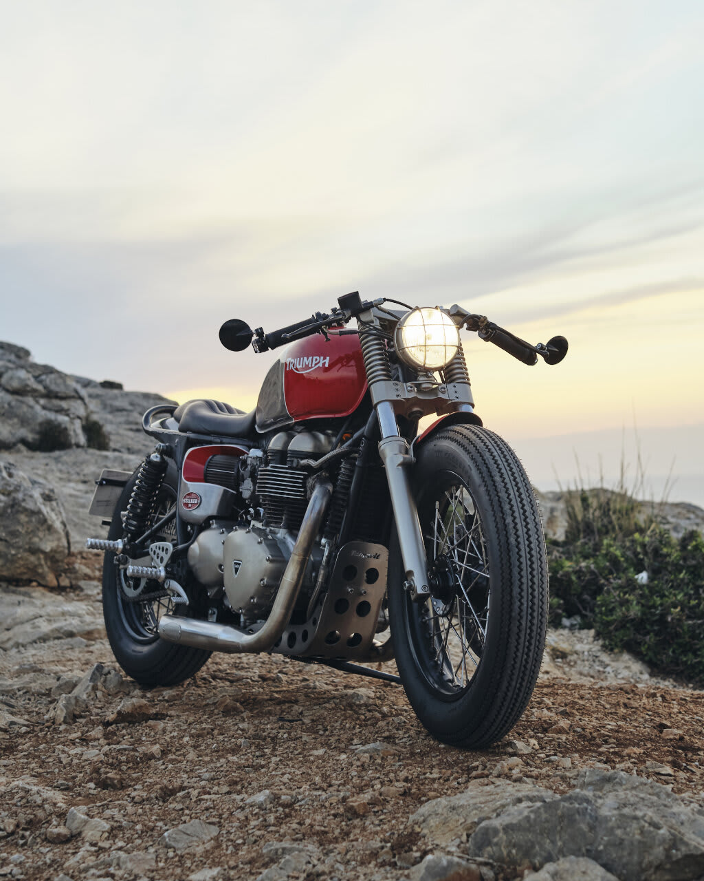 triumph thruxton 900 custom tamarit stalker